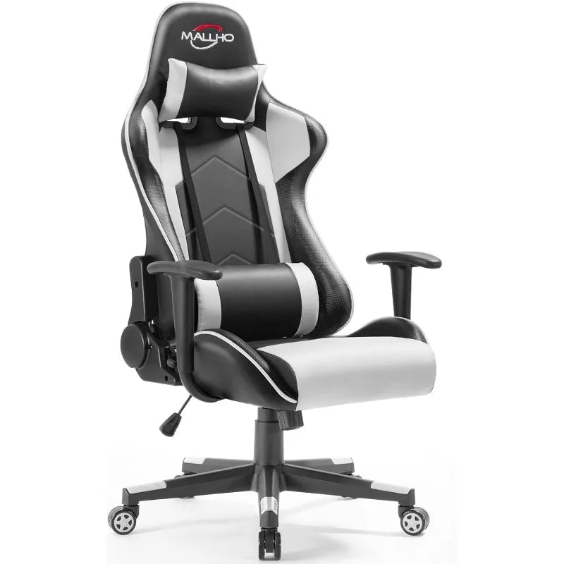High-Back Leather Office Chair