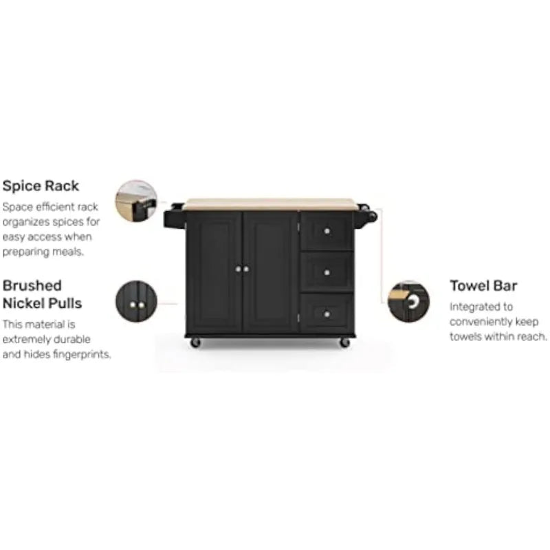 Homestyle Kitchen Cart