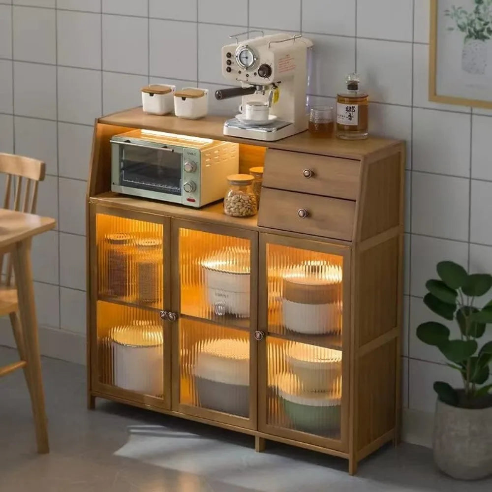 Bamboo Storage Cabinet