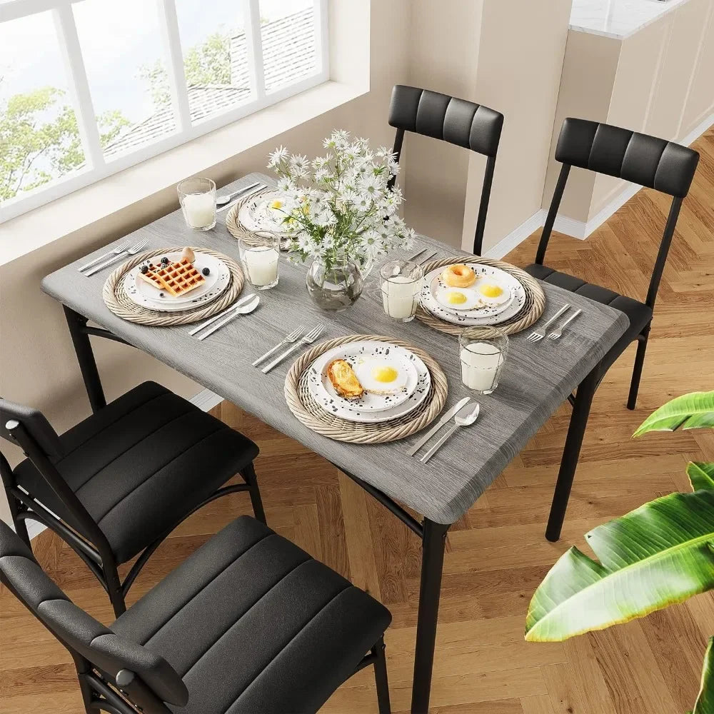 Retro Dining Table Set