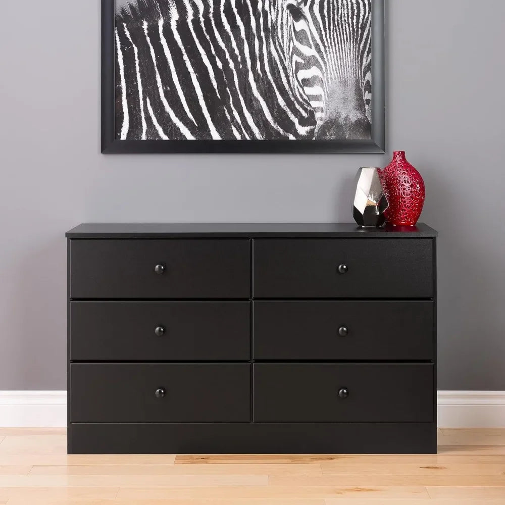 Astrid 6 Drawer Double Dresser